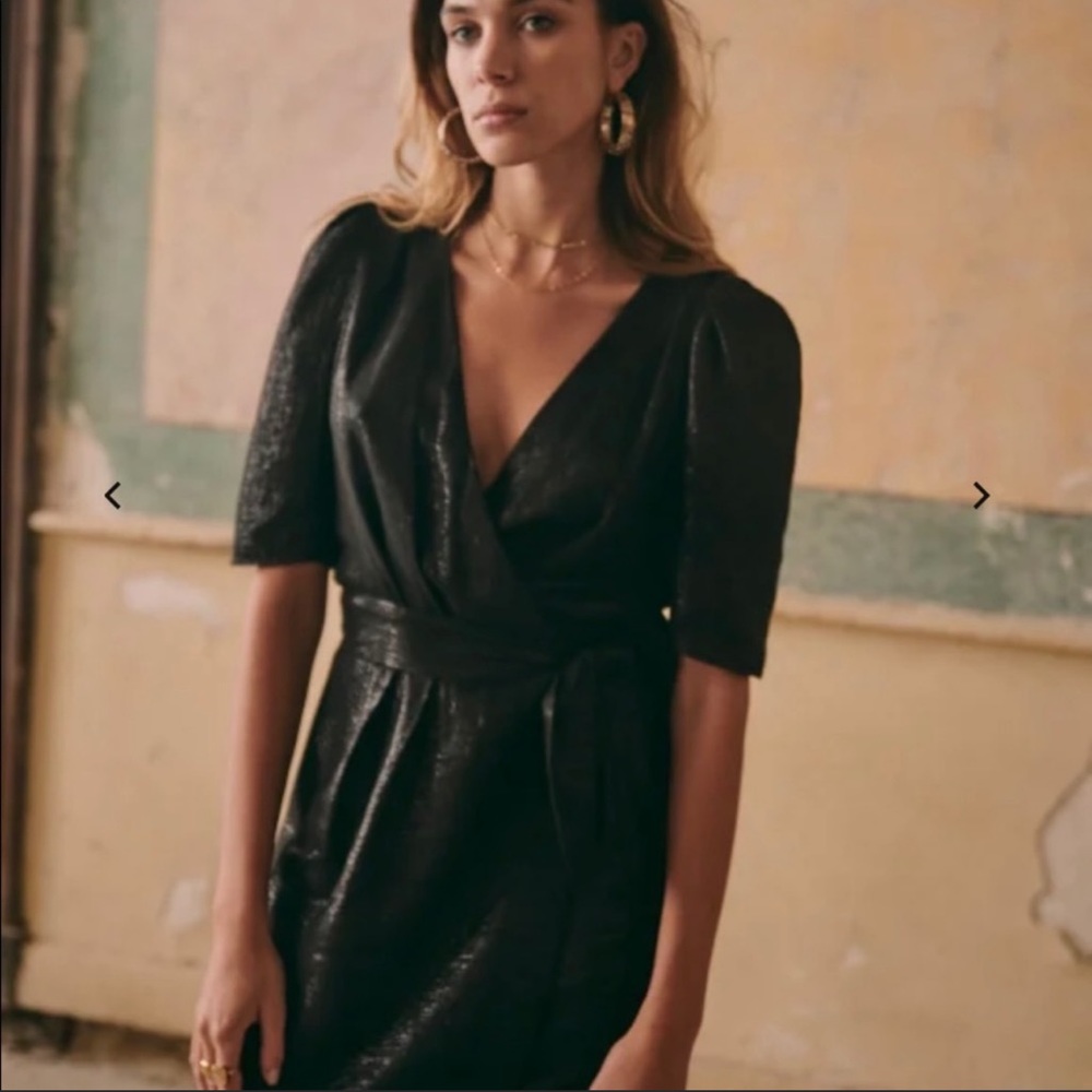 Sezane Wrap Dress NWT.